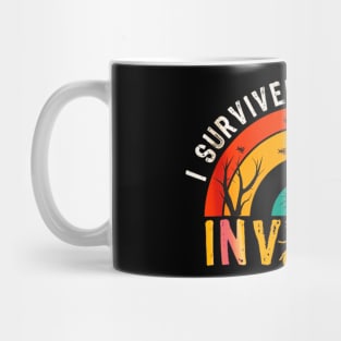 Cicada invasion 2024 retro Mug